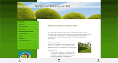 Desktop Screenshot of gaerten-von-panknin.de